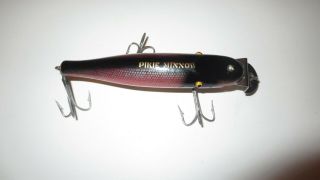 SCARCE VINTAGE CREEK CHUB BAIT GE PIKIE LURE IN TUFF UNLISTED DACE SCALE FINISH 3