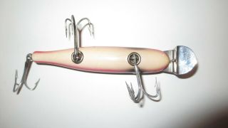 SCARCE VINTAGE CREEK CHUB BAIT GE PIKIE LURE IN TUFF UNLISTED DACE SCALE FINISH 4