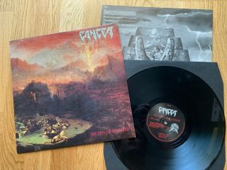 Cancer The Sins Of Mankind 1993 Sol35 Death Metal Vinyl