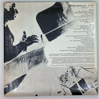 MONTY ALEXANDER / ERNEST RANGLIN LP Rass MPS MC 25352 og1974 Jazz Funk SHRINK 2