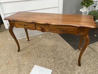Ethan Allen Country French Sofa Console Table 26 - 9301 Finish 236 Itemb