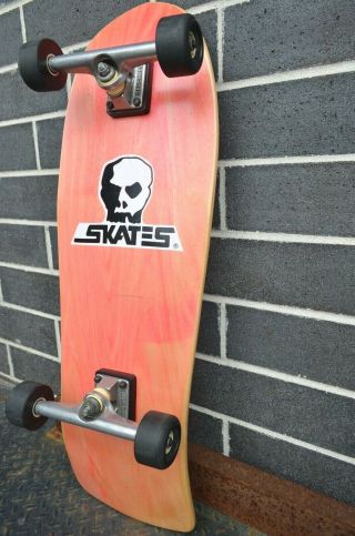 Vintage Skull Skates Die Hard Skateboard | Pink Sims Alva Hosoi Old School