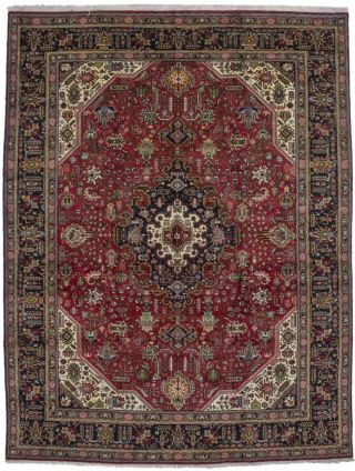 Classic Floral Style Semi Antique 10x13 Handmade Rug Oriental Home Decor Carpet