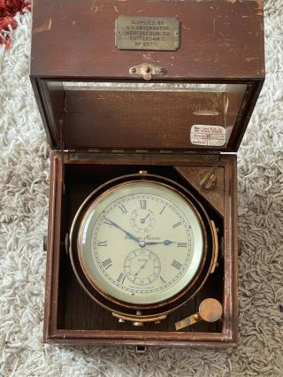 Vintage Thomas Mercer - St Albans England - Marine Chronometer