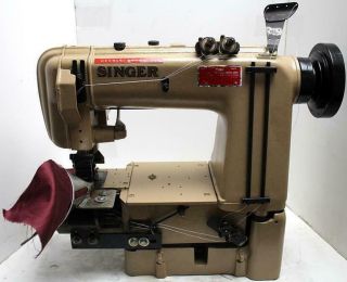 Singer 302w201 Needle Feed 2 - Needle 1 - 1/4 " Chainstitch Industrial Sewing Machine