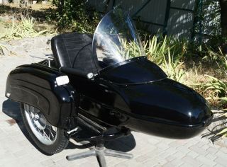 Vintage Sidecar Compatible For Motorcycle Bmw Triumph Ural Harley Davidson Honda
