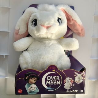 Netflix Over The Moon Bungee Rabbit 11” Light Up Plush Stuffed Toy