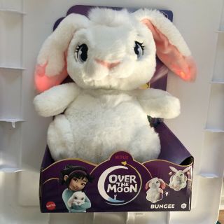 Netflix Over the Moon Bungee Rabbit 11” Light Up Plush Stuffed Toy 3
