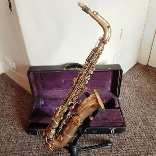 Vintage 1922 Conn Wonder C Melody Saxophone Sax W/ Hardcase