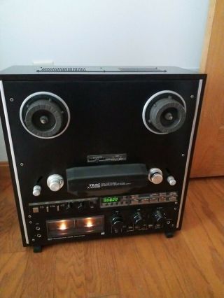 Vintage Teac X 1000 R Reel To Reel Tape Player With Box 2