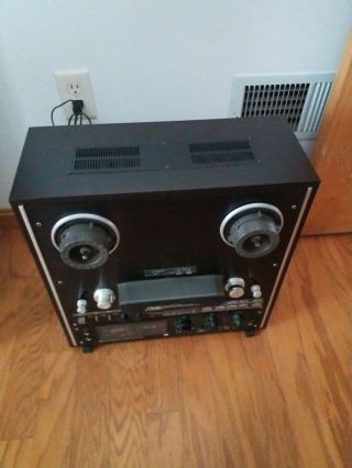 Vintage Teac X 1000 R Reel To Reel Tape Player With Box 4