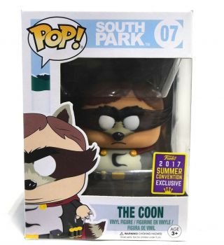 Funko Pop South Park The Coon 07 2017 Summer Convention Vinyl Figure Mib