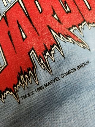 Vintage 80s Deadstock Marvel Gargoyle T - Shirt Screen Stars Single Stitch Xl Rare