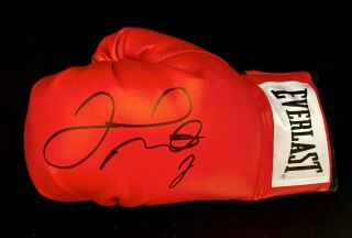Floyd Mayweather Jr Signed Autographed Everlast Boxing Glove Wcoa