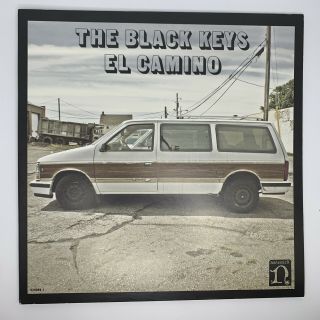 The Black Keys El Camino Album 12” Inch Lp Vinyl Rare W/poster