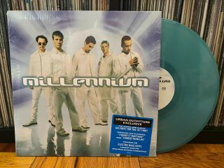 Backstreet Boys Millennium 2019 Vinyl Record Album Lp Electric Blue Vg,