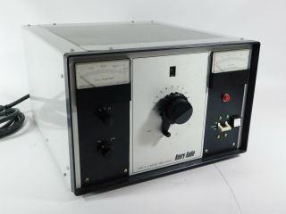 Henry 2kd - 5 Vintage Ham Radio 3 - 500z Tube Amplifier (great For Restoration)