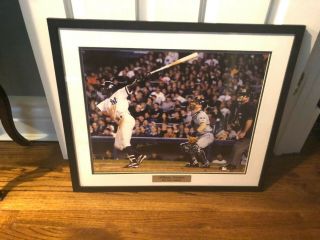 Alfonso Soriano Framed And Signed Picture With Certificate Of Authenticity