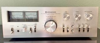 Vintage 1977 Kenwood Ka - 9100 Integrated Amplifier Works/tested/clean