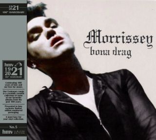 Morrissey Bona Drag Hmv Limited 750 Transparent Green Vinyl