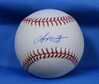 Chipper Jones Signed Mlb Major League Baseball Autograph Authentic Braves