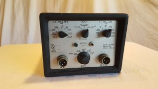 Par Princeton Allied Research Model Cr4 - A Low - Noise Vintage Amplifier