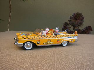 Garfield Parade Car By Danbury Chevy Bel Air Diecast 1957 Chevrolet Bel Air