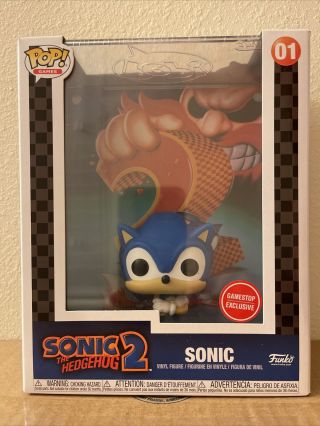 Funko Pop Games Sonic The Hedgehog 2 Gamestop Exclusive