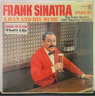 Frank Sinatra " A Man And His Music " Part Ii Cbs Special Reprise Mono Lp