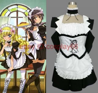 Anime Kaichou Wa Maid - Sama Maid Latte Maid Cosplay Costume Any Size Custom