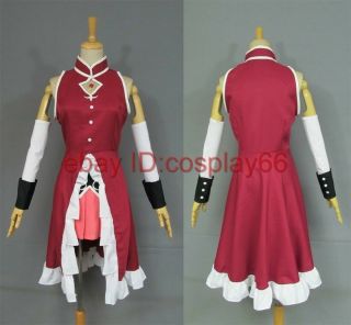 Japan Anime Puella Magi Madoka Magica Kyoko Sakura Girl Cosplay Costume