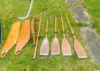 Vintage Folbot 2 - Person Kayak With Sail - Glider Boat 16 Ft.  W/Oars 1970’s 5