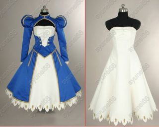Fate Stay Night Saber Cosplay Costume Custom Any Size