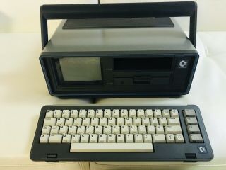 Vintage Commodore Sx - 64 Executive Portable Computer - Box Inner & Outer