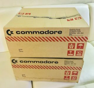 Vintage COMMODORE SX - 64 Executive Portable Computer - box Inner & Outer 2