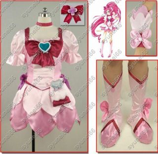 Heart Catch Precure Cure Blossom Anime Cosplay Costume