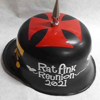Special Edition Rf Reunion 2021 Ed Roth German Surfer Helmet With Rat Fink Logo