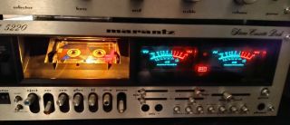 Vintage Marantz 5220 Stereo Cassette Deck Fully Operational Video Demo