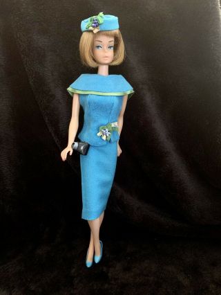 Vintage Mattel American Girl Barbie Long Hair Ash Blonde Bendable Leg Beauty