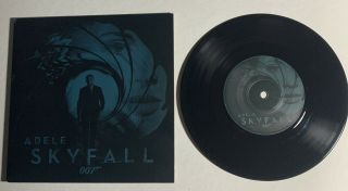 Adele Skyfall 7 " 45rpm Vinyl Single Theme From The 007 James Bond Film