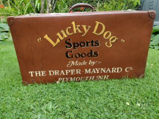 Draper - Maynard Lucky Dog Salesmans Vintage Sporting Sample Case Rare Opportunity