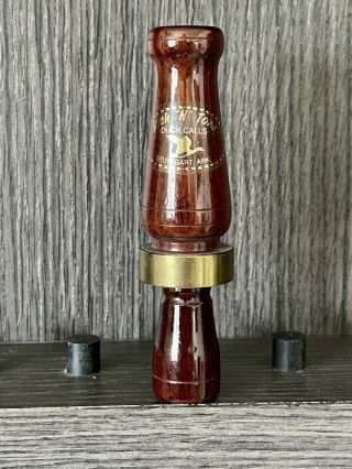 Butch Signed Vintage Rich N Tone Duck Call