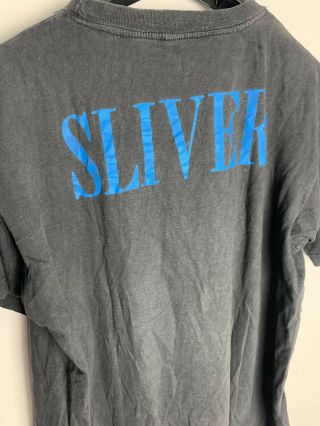 Vintage 1992 Nirvana Sliver Europe Tour Promo T Shirt Tee Xl 2