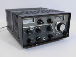 Drake R - 4c Vintage Ham Radio Receiver W/ Noise Blanker,  Filters,  Crystals