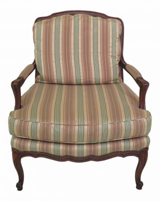 30534aec: Baker French Louis Xv Style Open Arm Chair