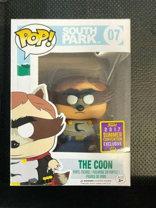 Funko Pop South Park 7 The Coon 2017 Summer Convention Exclusive