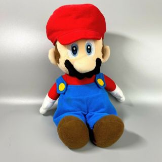As - Is No Mark 2003 Mario Party 5 M Size Nintendo Sanei 14 " Plush Doll