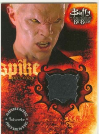 Buffy Tvs Big Bads Pieceworks Card Pw1 Spike