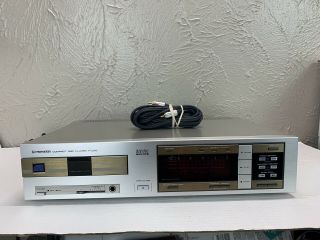 Pioneer P - D70 Vintage 1984 Silver Face Audiophile Cd Player