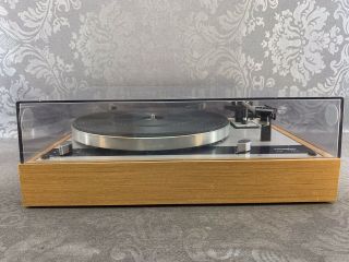Vintage Thorens Td - 145 Turntable Record Player ￼germany Teak Wood Stereo